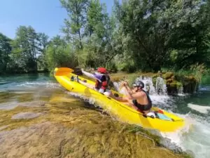 kayaking