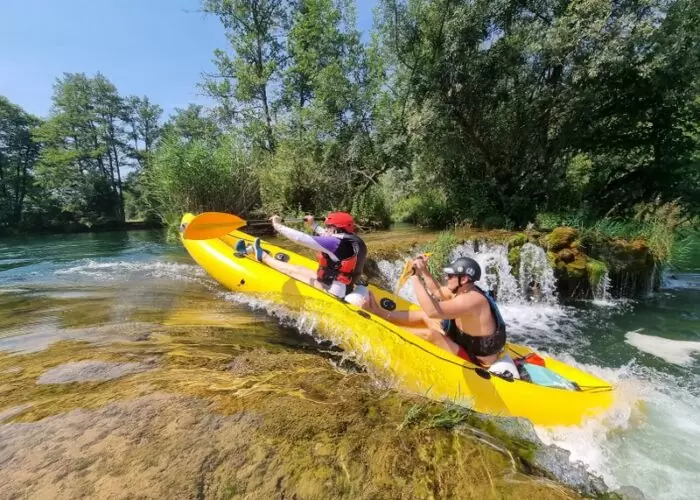 kayaking